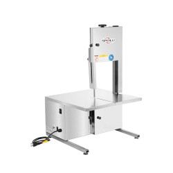 SERRA FITA ELÉTRICA DE BANCADA INOX LÂMINA 1,74MM 3/4 CV 800W - MARCA SPOLU 